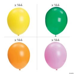 Jumbo Rainbow Balloon Arch - 1014 Pc. -Party Decorations Sales Shop jumbo rainbow balloon arch 1014 pc 14100608 a01