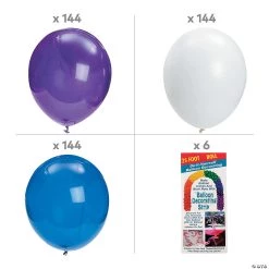 Jumbo Rainbow Balloon Arch - 1014 Pc. -Party Decorations Sales Shop jumbo rainbow balloon arch 1014 pc 14100608 a02