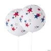 Jumbo Red and Blue Stars on White 36" Latex Balloons - 2 Pc. -Party Decorations Sales Shop jumbo red and blue stars on white 36 latex balloons 2 pc 13838728