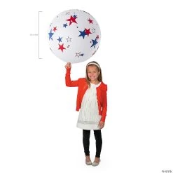 Jumbo Red and Blue Stars on White 36" Latex Balloons - 2 Pc. -Party Decorations Sales Shop jumbo red and blue stars on white 36 latex balloons 2 pc 13838728 a01