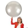 Jumbo 36" Latex Balloons - 2 Pc. -Party Decorations Sales Shop jumbo silver 36 latex balloons 2 pc 13575739a