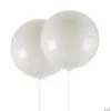 Jumbo 36" Latex Balloons - 2 Pc. -Party Decorations Sales Shop jumbo white 36 latex balloons 2 pc 13575738