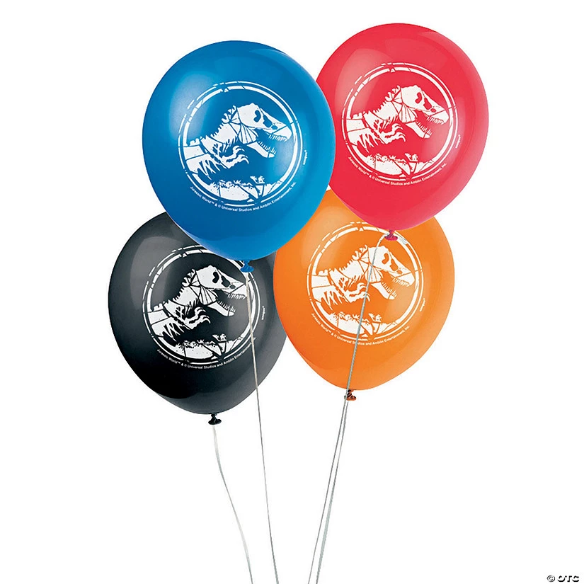 Jurassic World™ 11" Latex Balloons - 8 Pc. 3 Jurassic World™ 11" Latex Balloons - 8 Pc.