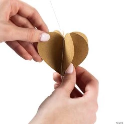 Kraft Paper Hanging Hearts Curtain Backdrop -Party Decorations Sales Shop kraft paper hanging hearts curtain backdrop14093673 a01