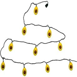 Kurt Adler #UL4337 Novelty Avocado String Lights, 11.5 feet 9 Kurt Adler #UL4337 Novelty Avocado String Lights, 11.5 feet -Party Decorations Sales Shop kurt adler ul4337 novelty avocado string lights 11 5 feet14236162 a03NOWA