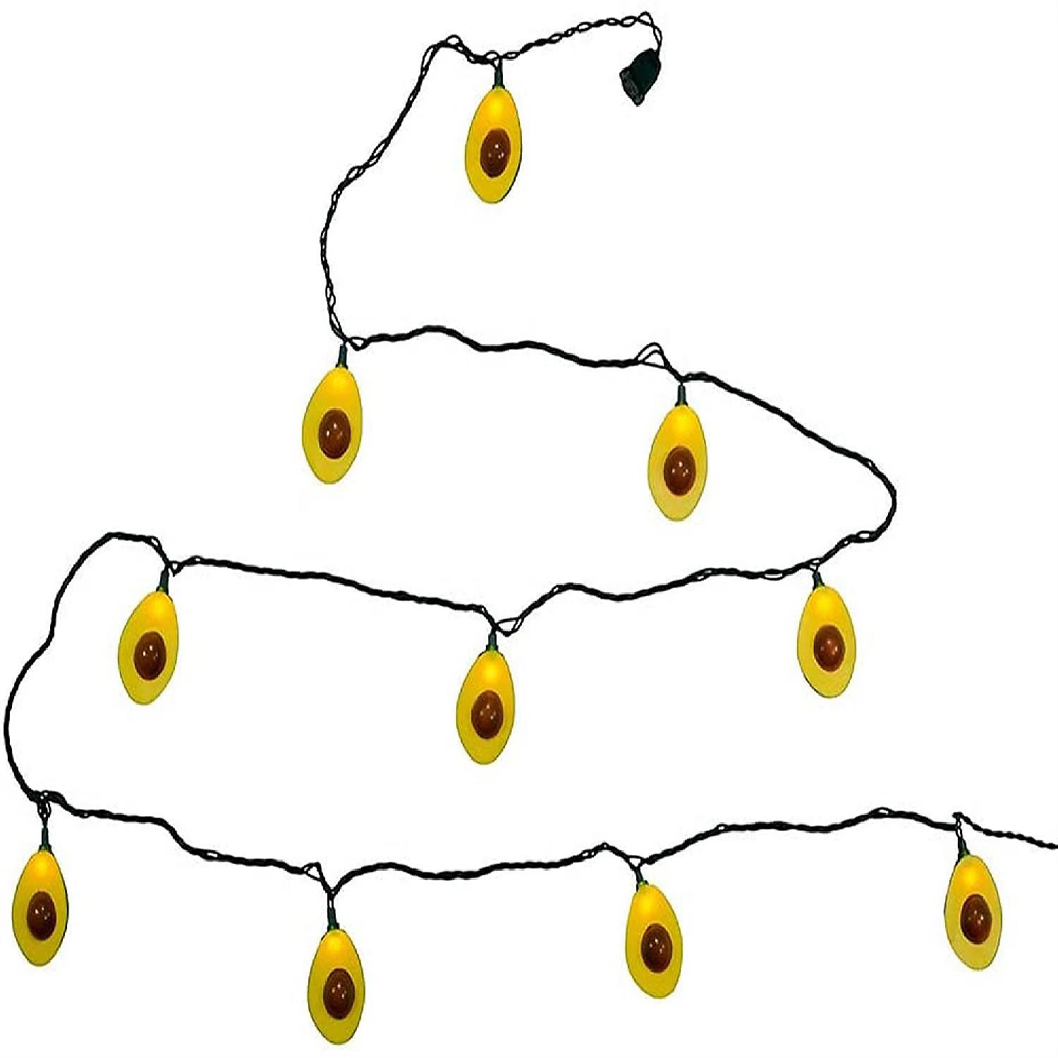 Kurt Adler #UL4337 Novelty Avocado String Lights, 11.5 feet 6 Kurt Adler #UL4337 Novelty Avocado String Lights, 11.5 feet - Image 4