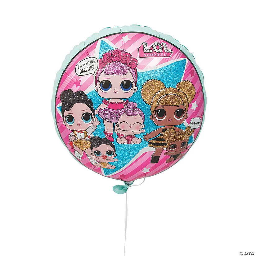 L.O.L. Surprise!™ 18" Mylar Balloon 3 L.O.L. Surprise!™ 18" Mylar Balloon