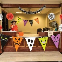Large Character Plastic Pennant Banner Halloween Decoration -Party Decorations Sales Shop large character plastic pennant banner halloween decoration13745986 a02