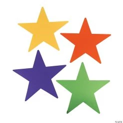 Metallic Stars - 12 Pc.