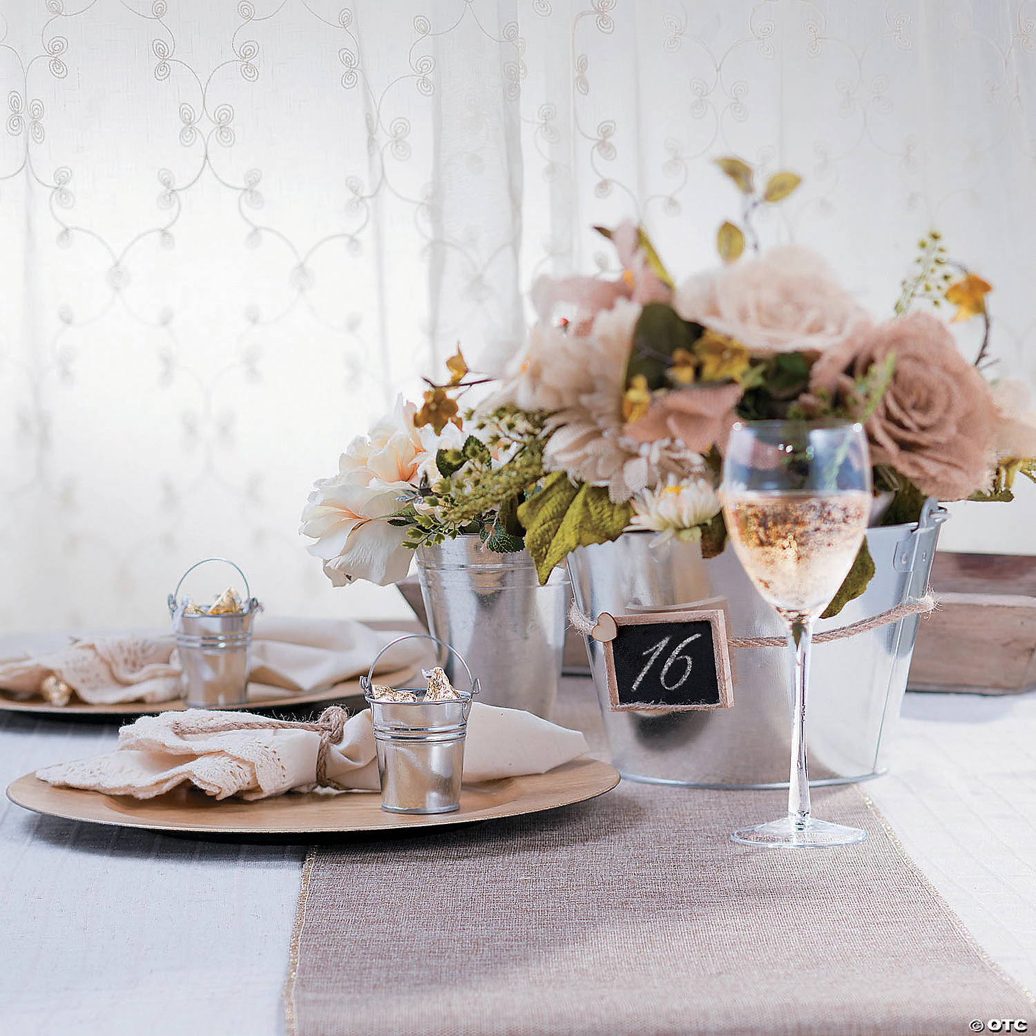 Large Galvanized Pail 5 Large Galvanized Pail - Image 3