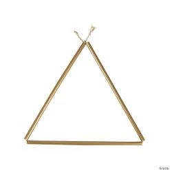 Large Geometric Triangle Hanging Decorations - 3 Pc.