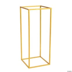 Large Gold Geometric Stand