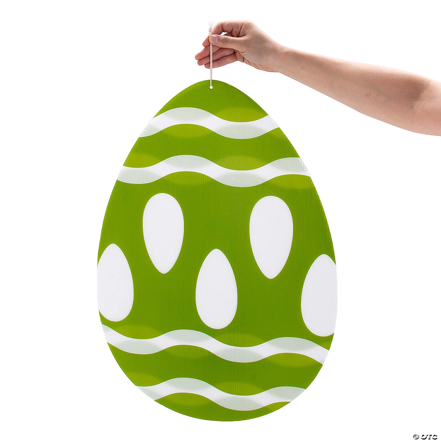 Large Hanging Easter Egg Decorations - 6 Pc. 4 Large Hanging Easter Egg Decorations - 6 Pc. - Image 2