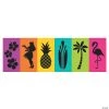 Large Luau Silhouette Backdrop - 6 Pc. -Party Decorations Sales Shop large luau silhouette backdrop 6 pc 13836246