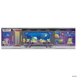 Large Spaceship Backdrop Banner - 7 Pc.