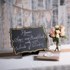 Large Tabletop Chalkboard -Party Decorations Sales Shop large tabletop chalkboard13654558 a02