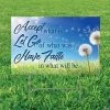 Let Go and Have Faith Yard Sign -Party Decorations Sales Shop let go and have faith yard sign13965639