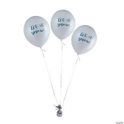 Let It Snow 11" Latex Balloons