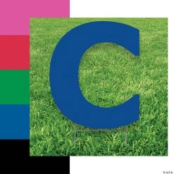 Letter C Yard Signs