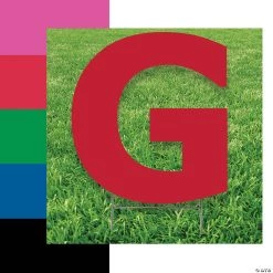Letter G Yard Signs