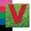 Letter V Yard Signs