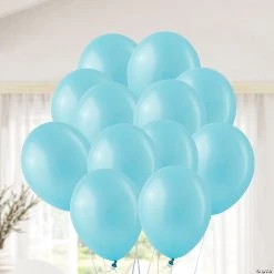 Light Blue Pearl 11" Latex Balloons - 25 Pc. -Party Decorations Sales Shop light blue pearl 11 latex balloons 25 pc 13838704 a02