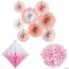 Hanging Decorating Kit - 20 Pc. 2 Hanging Decorating Kit - 20 Pc. -Party Decorations Sales Shop light pink hanging decorating kit 20 pc 13980049