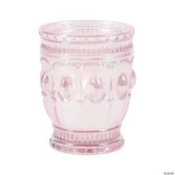 Light Pink Vintage Votive Candle Holders - 6 Pc.