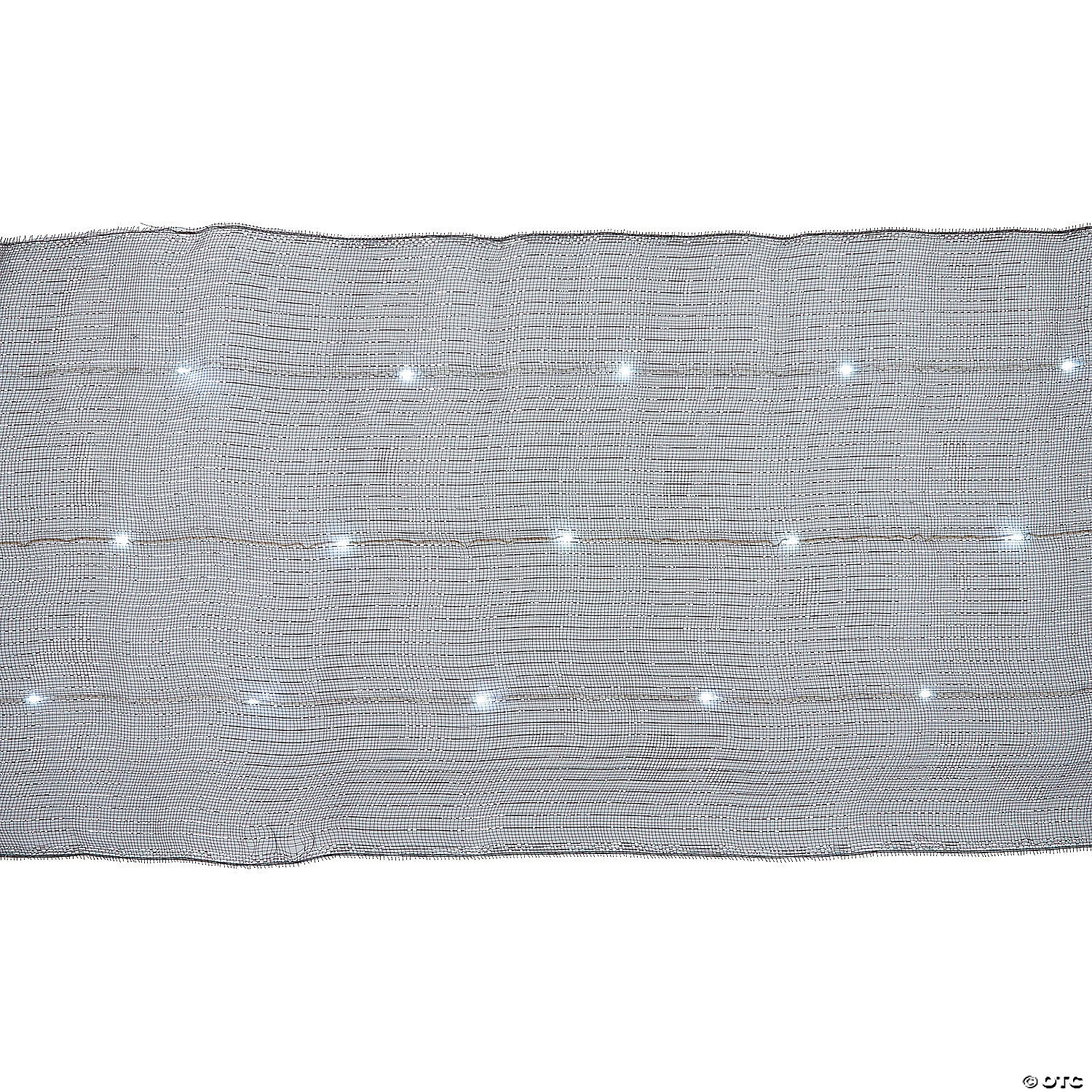 Light-Up Black Mesh Metallic Roll Backdrop 4 Light-Up Black Mesh Metallic Roll Backdrop - Image 2