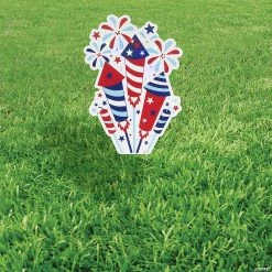 Light-Up Firework Yard Sign Kit - Makes 1 7 Light-Up Firework Yard Sign Kit - Makes 1 -Party Decorations Sales Shop light up firework yard sign kit makes 114106076 a01