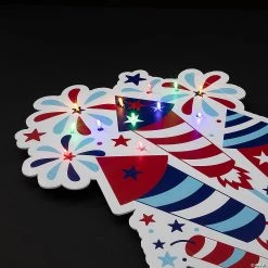 Light-Up Firework Yard Sign Kit - Makes 1 8 Light-Up Firework Yard Sign Kit - Makes 1 -Party Decorations Sales Shop light up firework yard sign kit makes 114106076 a02