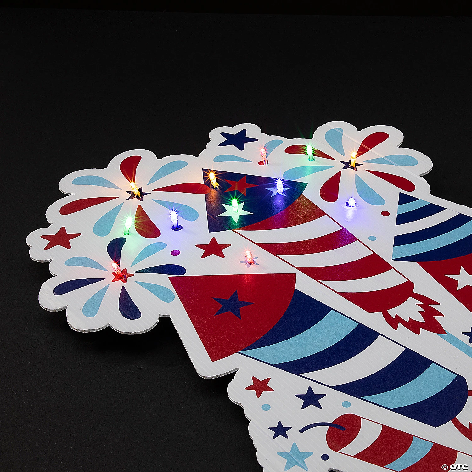 Light-Up Firework Yard Sign Kit - Makes 1 5 Light-Up Firework Yard Sign Kit - Makes 1 - Image 3