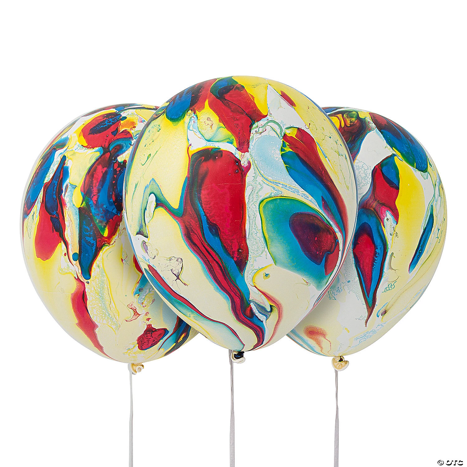 Light-Up Marble 9" Latex Balloon Assortment - 3 Pc. 4 Light-Up Marble 9" Latex Balloon Assortment - 3 Pc. - Image 2