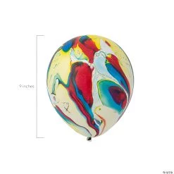 Light-Up Marble 9" Latex Balloon Assortment - 3 Pc. 9 Light-Up Marble 9" Latex Balloon Assortment - 3 Pc. -Party Decorations Sales Shop light up marble 9 latex balloon assortment 3 pc 14090489 a02