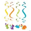 Little Dino Hanging Swirl Decorations - 12 Pc. -Party Decorations Sales Shop little dino hanging swirl decorations 12 pc 13743545