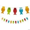 Little Fisherman Fish Paper Pennant Banner