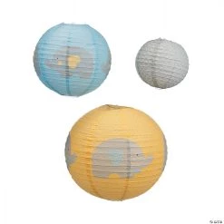 Little Peanut Hanging Paper Lanterns - 3 Pc.