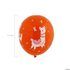 Llama Print 11" Latex Balloons - 50 Pc. -Party Decorations Sales Shop llama print 11 latex balloons 50 pc 13838739 a01