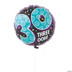 Look Who’s 30 18" Mylar Balloon