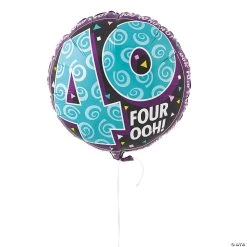 Look Who’s 40 18" Mylar Balloon