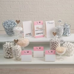 Love is Sweet Buffet Decorating Kit - 12 Pc. 7 Love is Sweet Buffet Decorating Kit - 12 Pc. -Party Decorations Sales Shop love is sweet buffet decorating kit 12 pc 13829387 a02