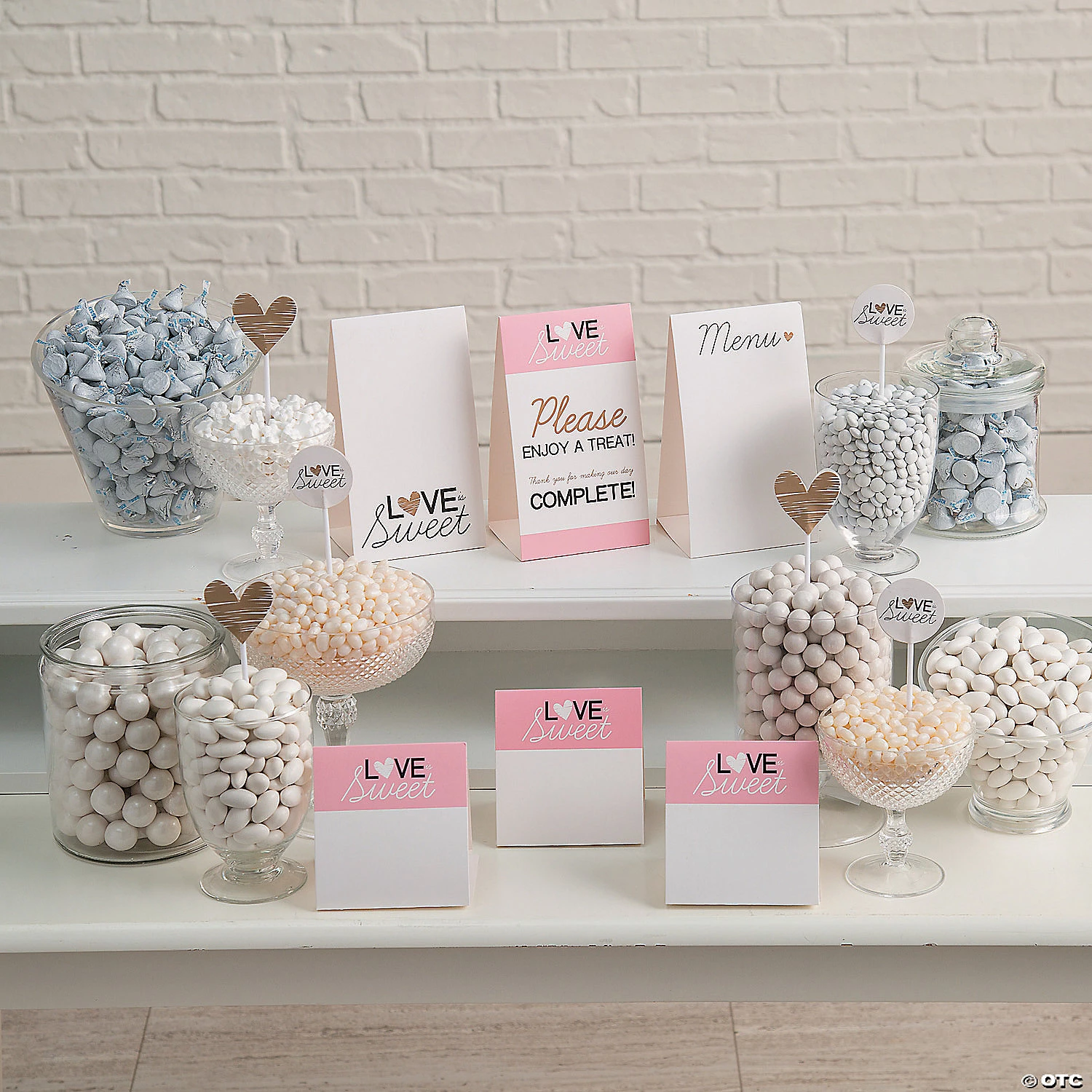 Love is Sweet Buffet Decorating Kit - 12 Pc. 5 Love is Sweet Buffet Decorating Kit - 12 Pc. - Image 3