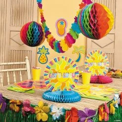 Luau Decorating Kit - 10 Pc. -Party Decorations Sales Shop luau decorating kit 10 pc 34 1994 a02