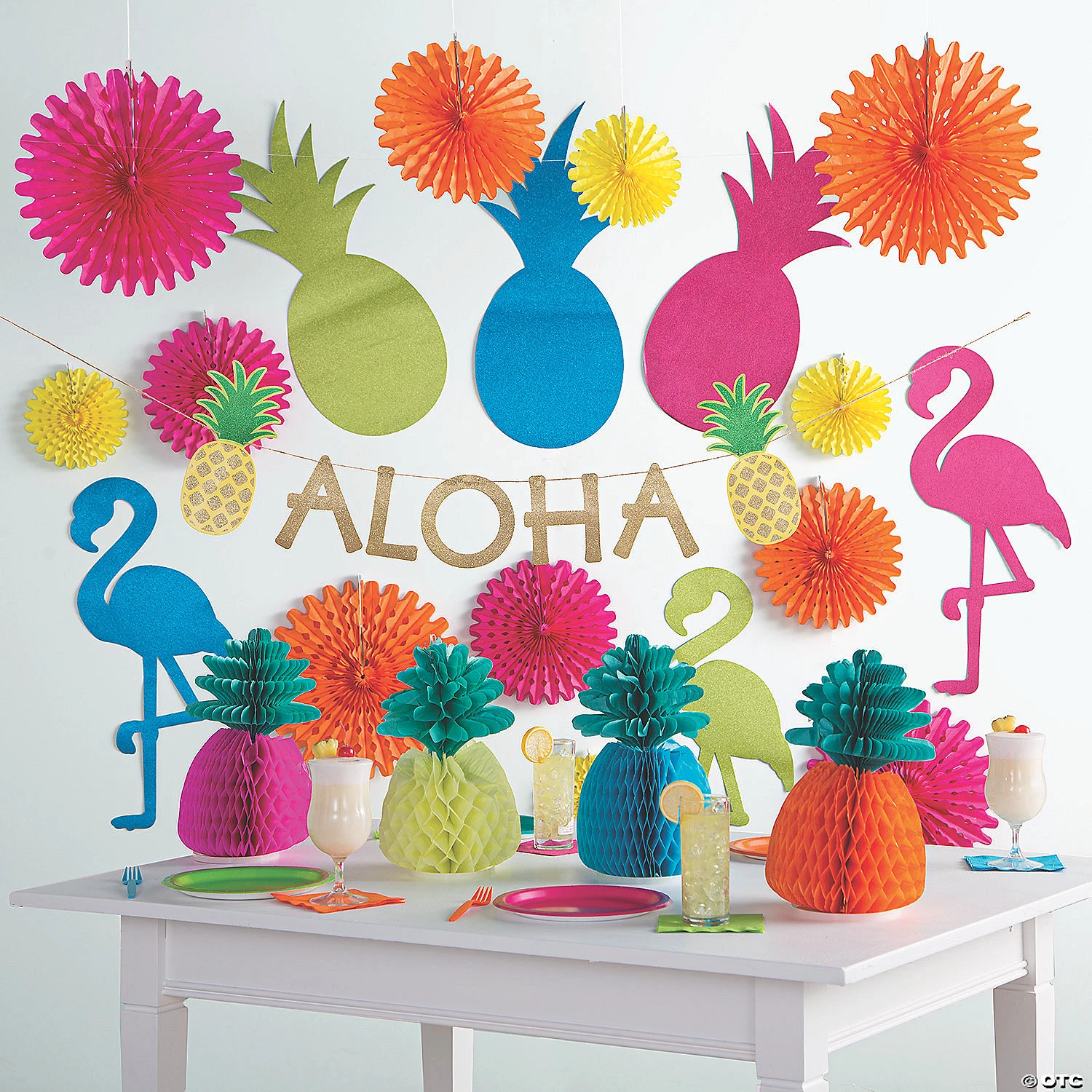 Luau Decorating Kit - 23 Pc. 4 Luau Decorating Kit - 23 Pc. - Image 2
