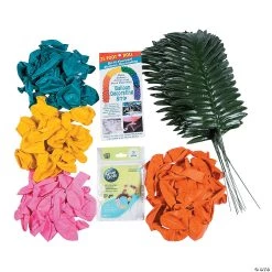 Luau Latex Balloon 25-Ft. Garland Kit with Air Pump - 99 Pc. -Party Decorations Sales Shop luau latex balloon 25 ft garland kit with air pump 99 pc 13911246 a01