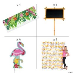 Luau Outdoor Decorating Kit - 7 Pc. -Party Decorations Sales Shop luau outdoor decorating kit 7 pc 13968340 a01 1