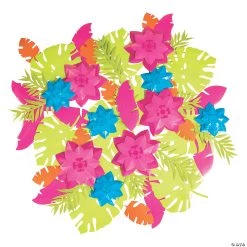 Luau Tropical Cutouts - 50 Pc.
