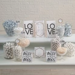 Marble Buffet Decorating Kit - 12 Pc. -Party Decorations Sales Shop marble buffet decorating kit 12 pc 13829388 a01