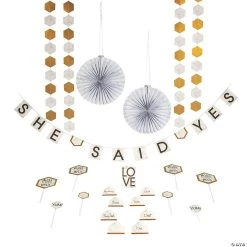 Marble Treat Table Decorating Kit