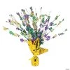 Mardi Gras Foil Spray Centerpiece -Party Decorations Sales Shop mardi gras foil spray centerpiece31 124b